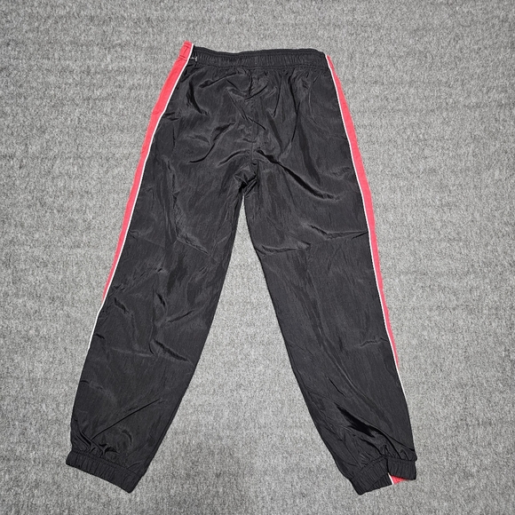 NWT PUMA Boys 2pc Tracksuit Jacket Joggers Black Red Set Size L 10/12 - Picture 6 of 15